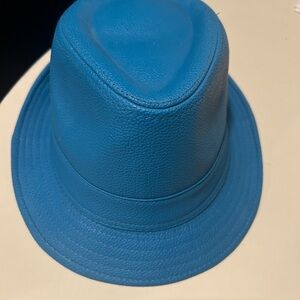 “Send Ur Price?” Kool Blue Leather Hat 🥰